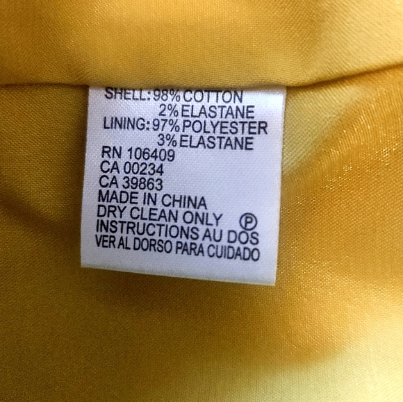 Tahari short sleeve cotton shift dress. Size 10 - Picture 8 of 9